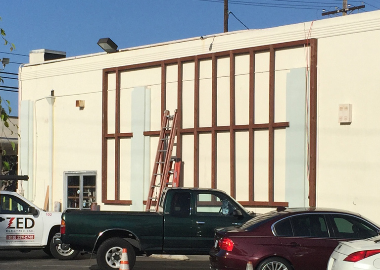 New Mural Installation Underway