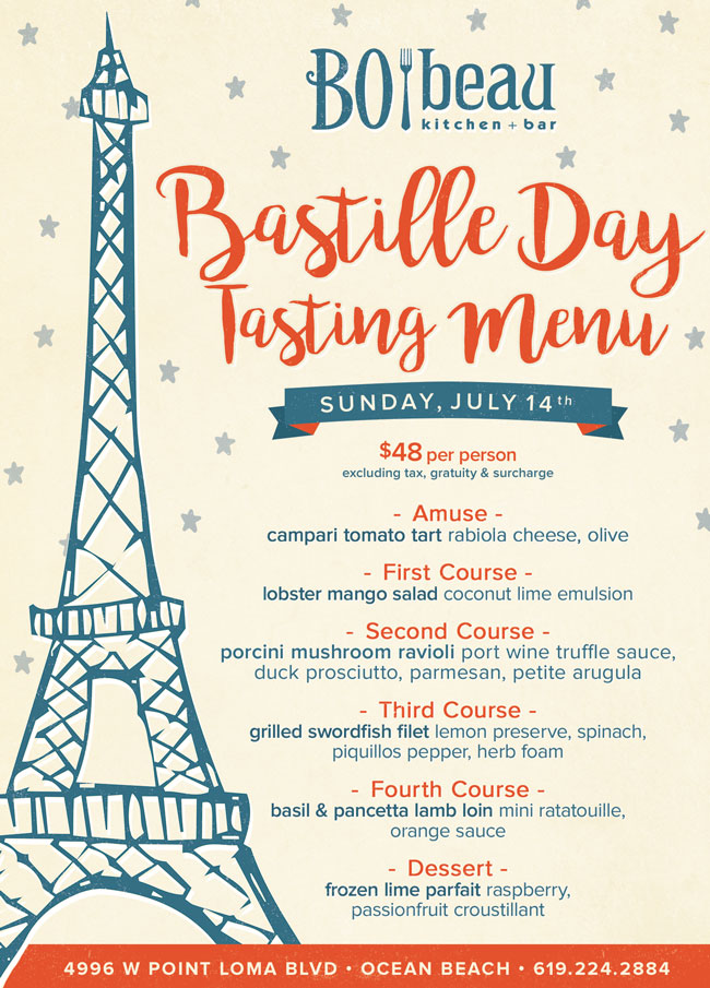 Ocean Beach News Article: Bastille Day at BO-beau