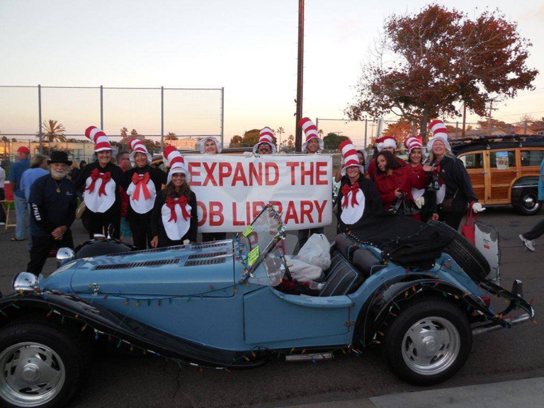 Friends of the OB Library at OB Holiday Parade