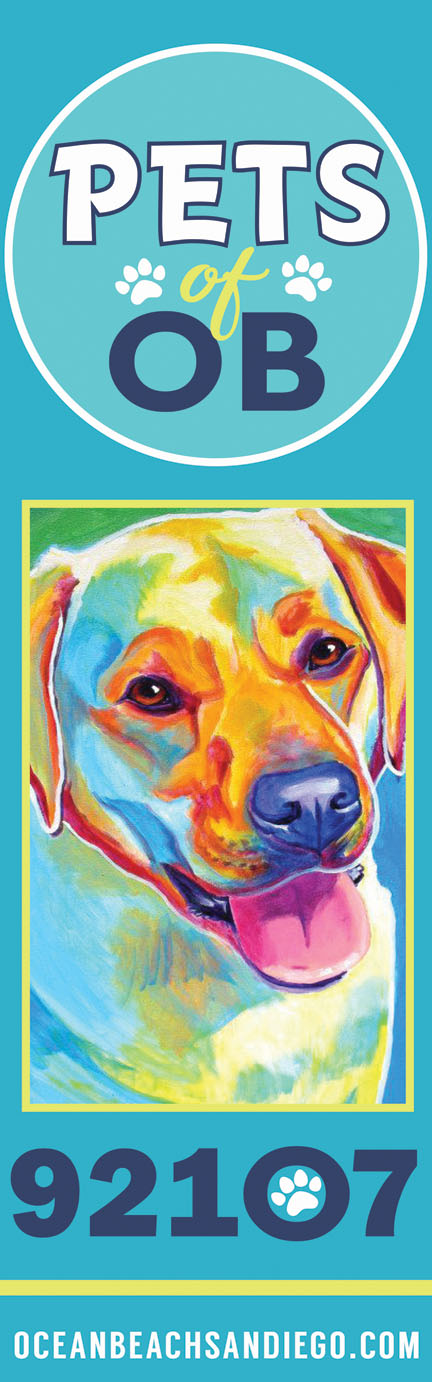 Ocean Beach News Article: Pets of Ocean Beach Banners