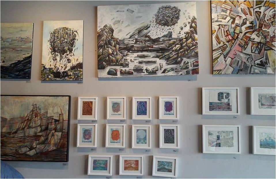 San Diego Printmakers at Helm's Brewing