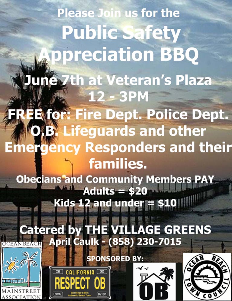 Ocean Beach Public Safety Appreciation BBQ