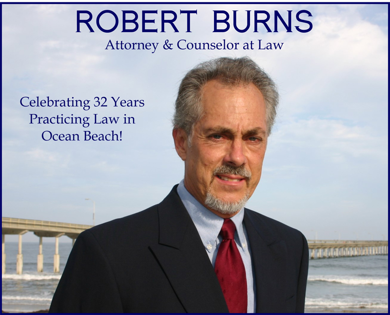 Robert Burns Attorney at Law Ocean Beach