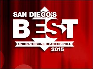 San Diego's Best Union-Tribune Readers Poll 2015