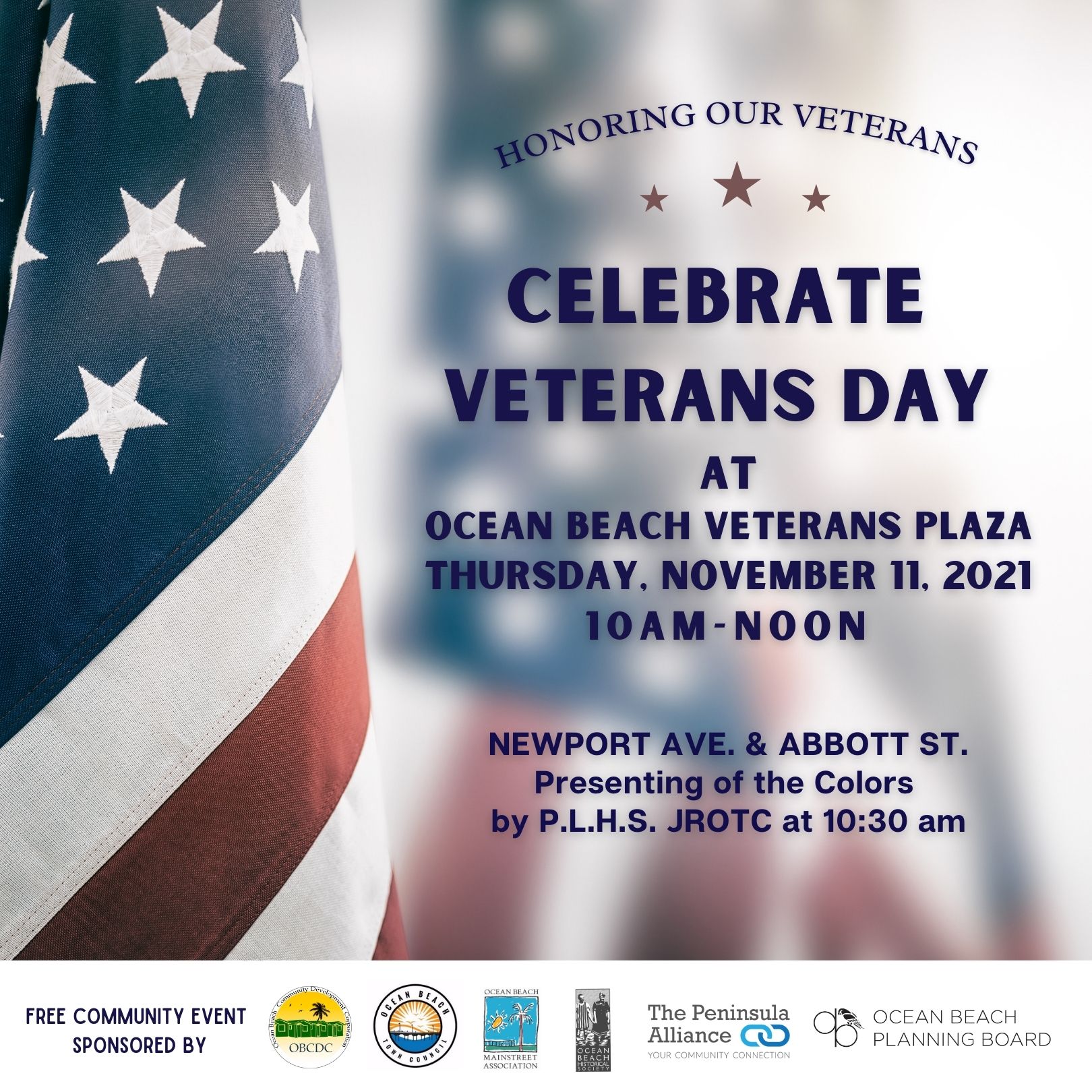 Ocean Beach News Article: Ocean Beach Veterans Day Celebration