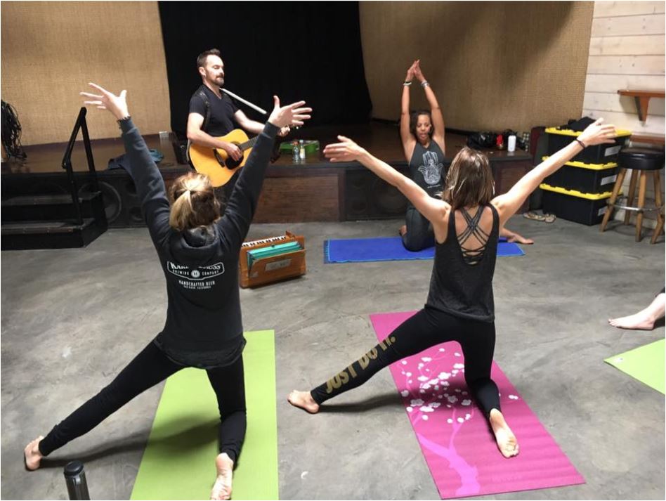 Beach Club Yoga at Winstons