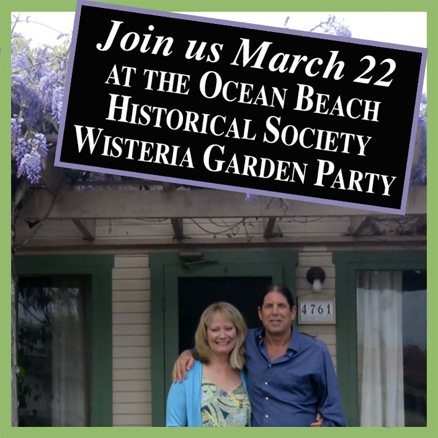 Ocean Beach News Article: Wisteria Garden Party