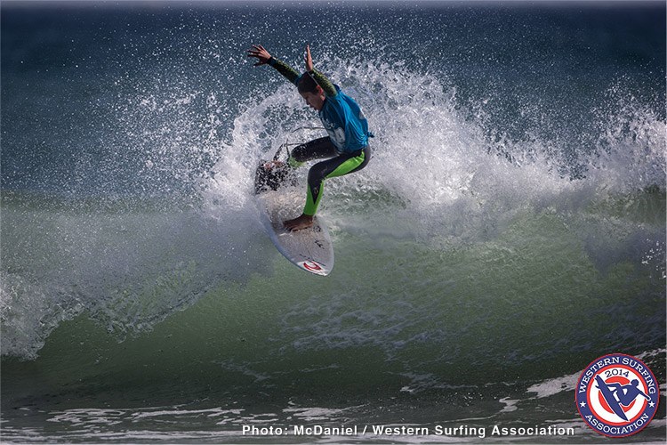 Western Surfing Association Surf Contest at Avalanche Beach