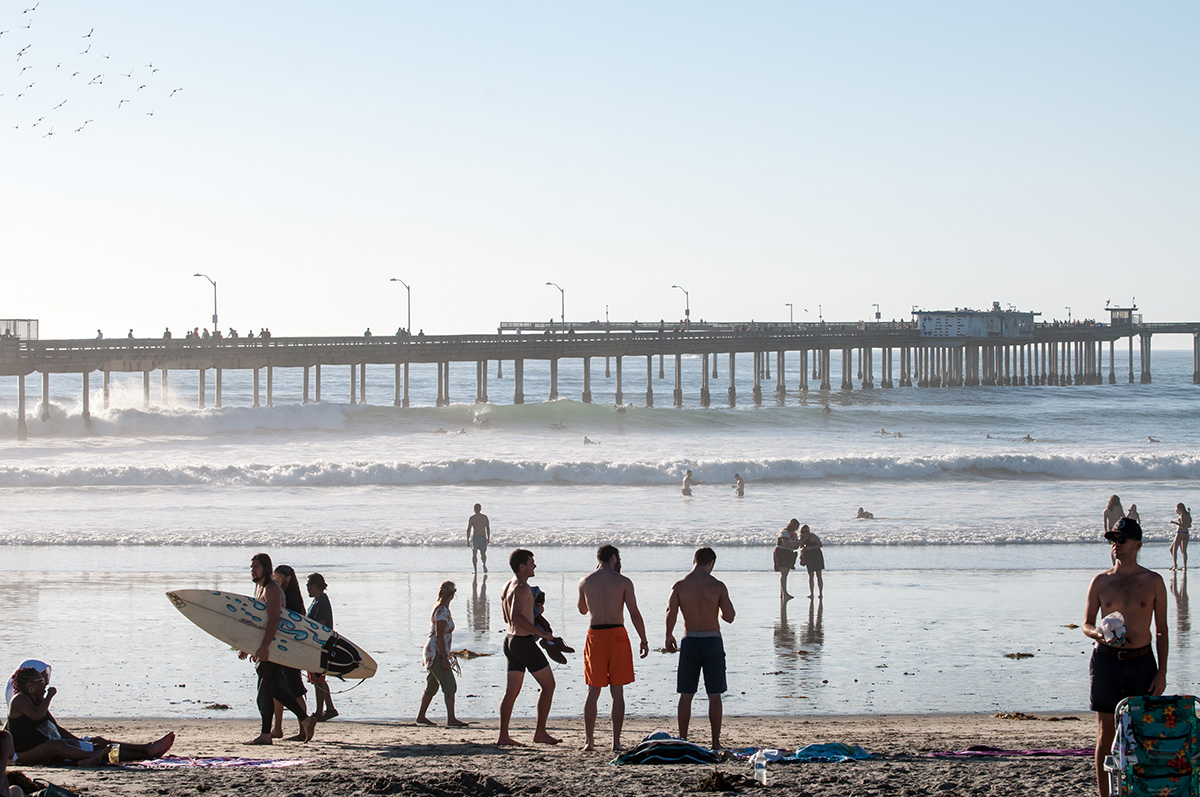 Newport Avenue Beach