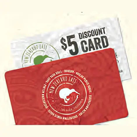 Raglan Discount Card