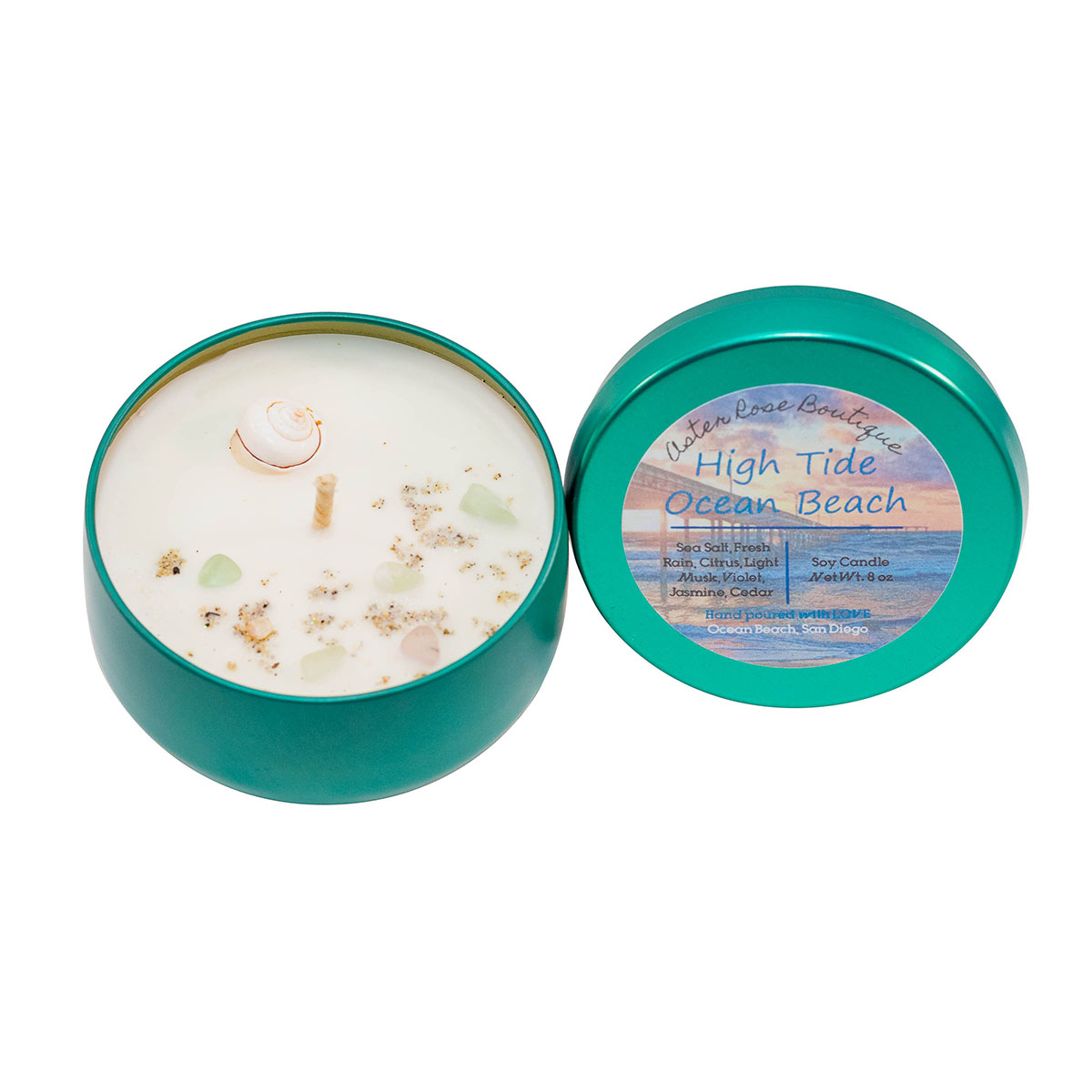 High Tide Ocean Beach Soy Candle