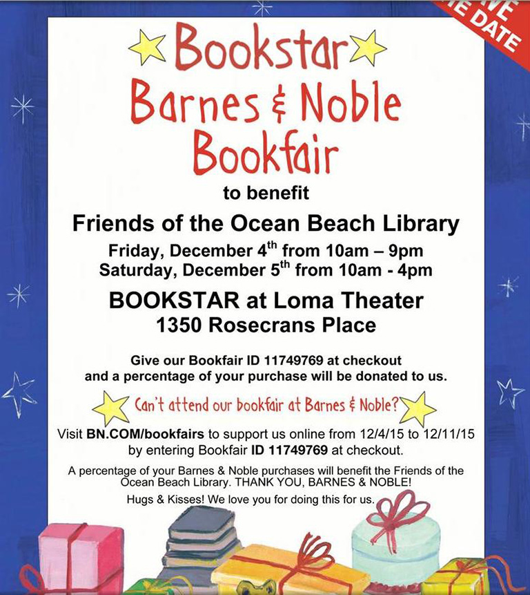 OB Friends of the Library Book Fair