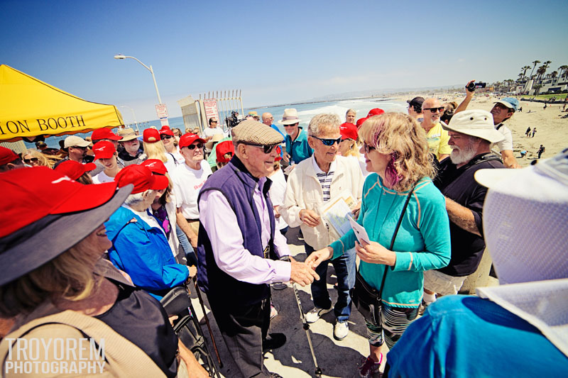 Leonard Teyssier, contractor for the OB Pier 50th Anniversary