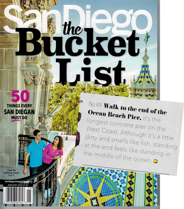 Photo of: San Diego Magazine Bucket List Issue