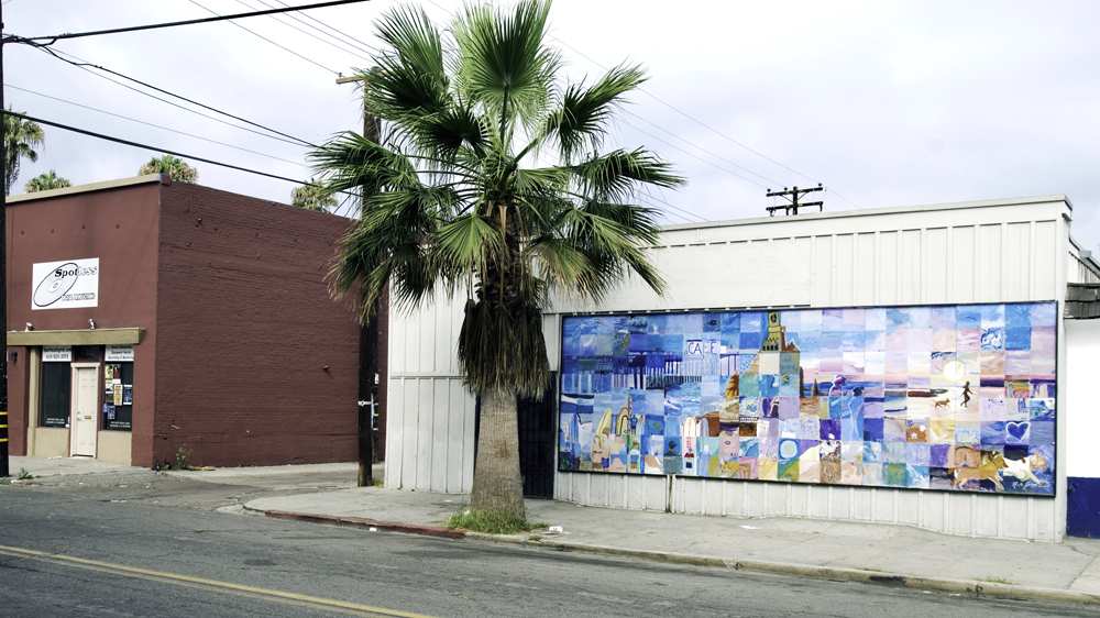 Ocean Beach comunnity mural project.