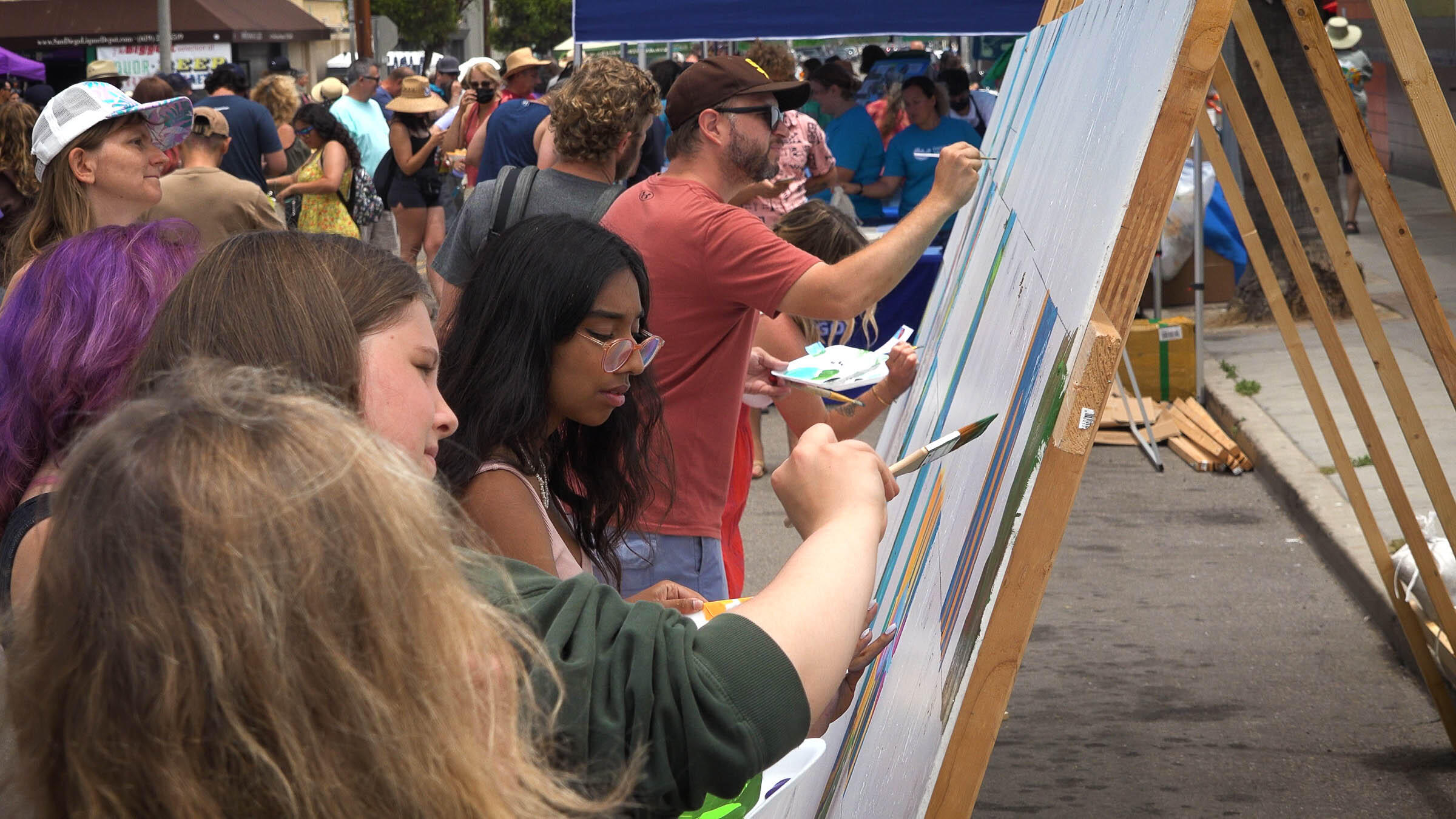 Photo of: 2022 OB Street Fair and Chili Cook-Off Community Murals