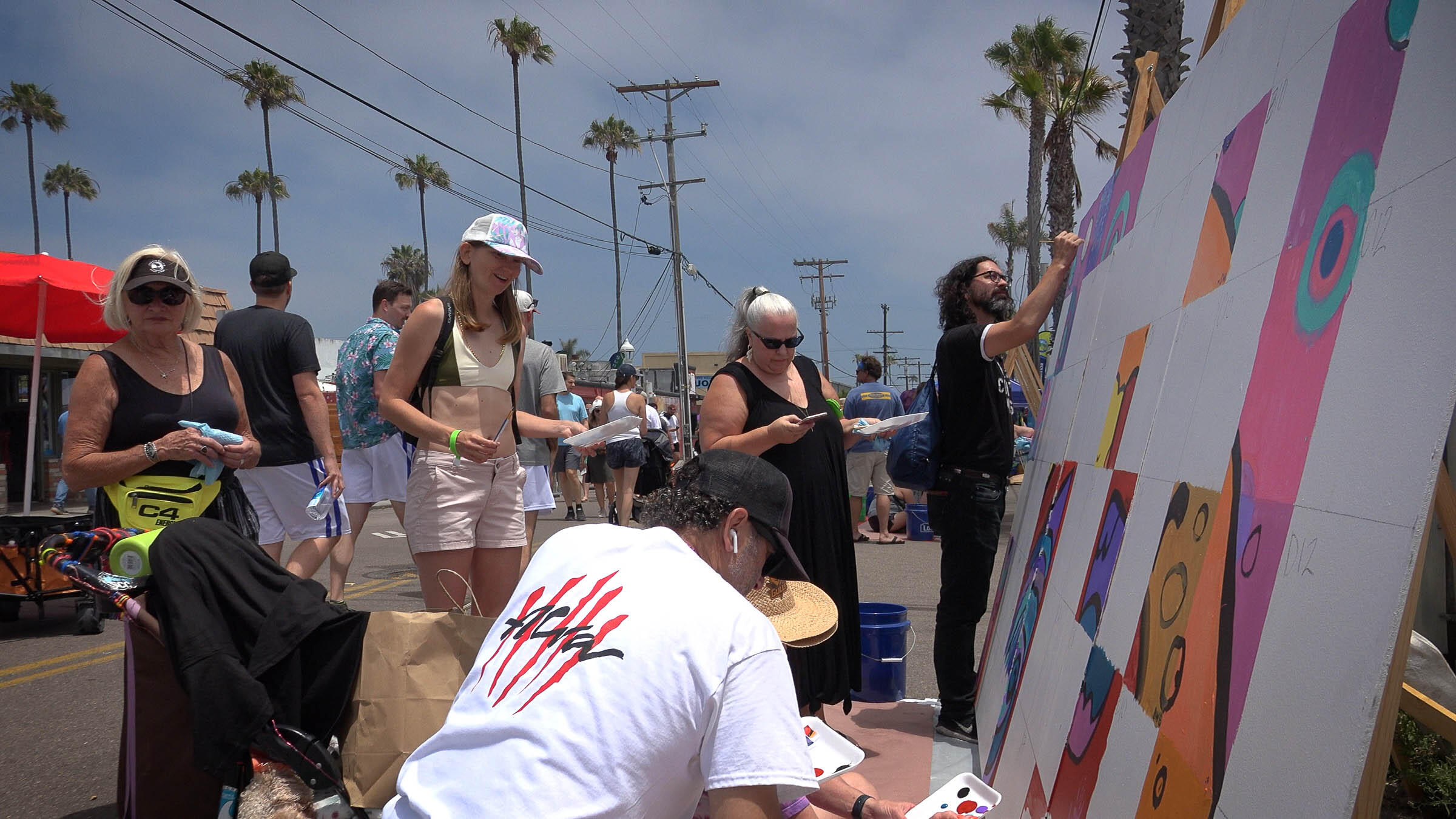 Photo of: 2022 OB Street Fair and Chili Cook-Off Community Murals