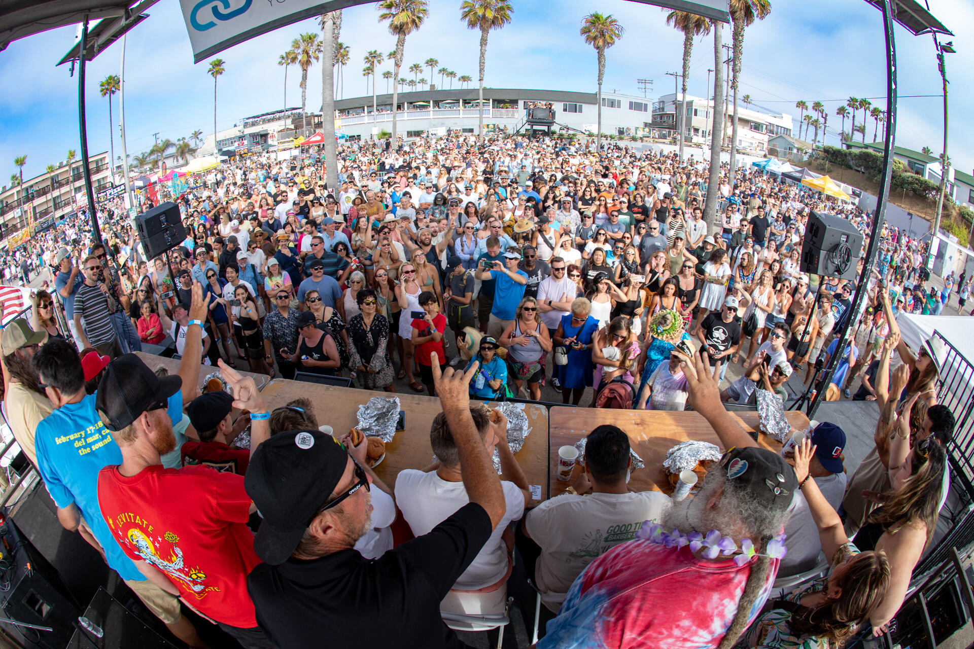 Photo of: 2024 Ocean Beach Street Fair & Chili Cook-Off - Hodad's Burger Eating Contest