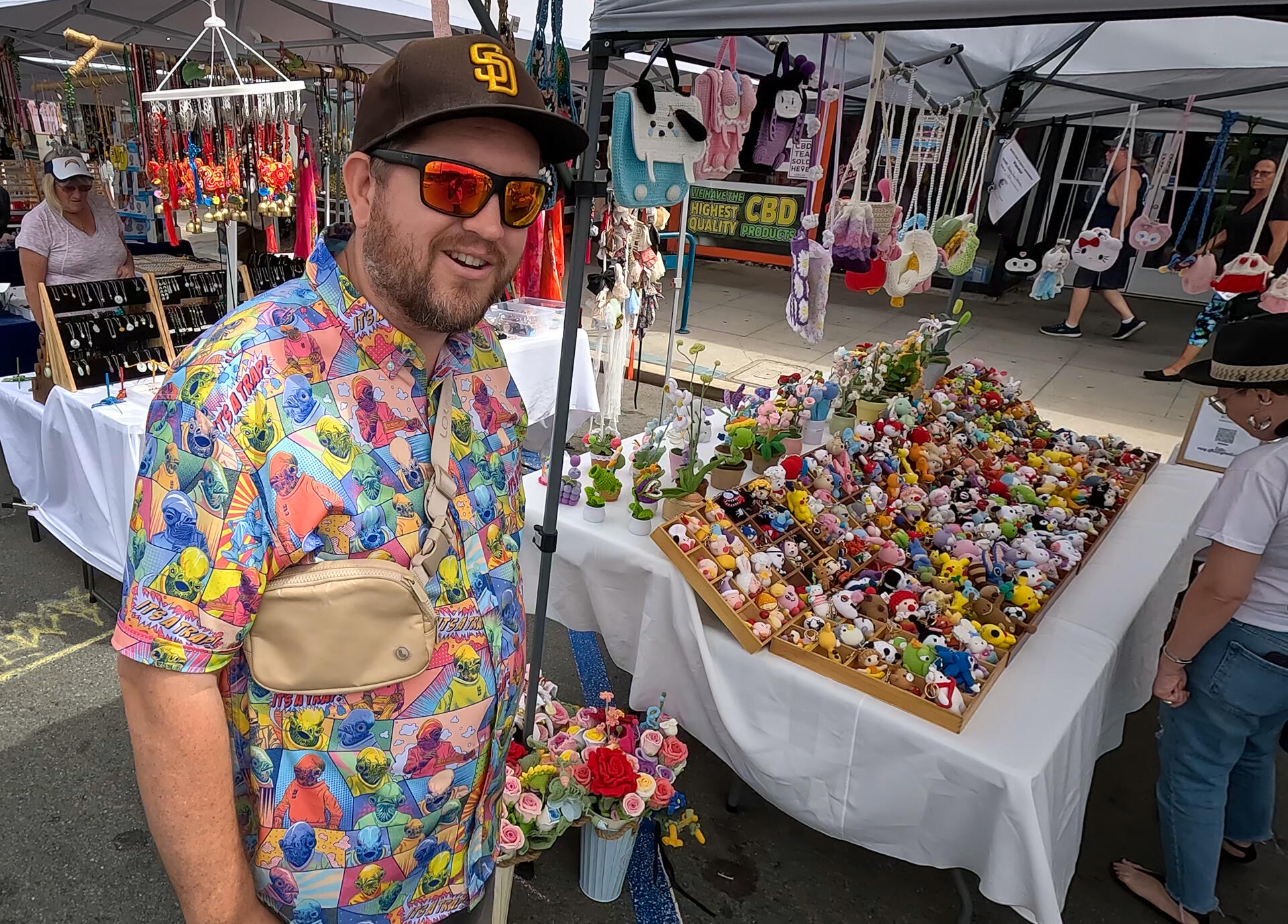 Photo of: 2024 Ocean Beach Street Fair and Chili Cook-Off - 92017 Stage and Vendors