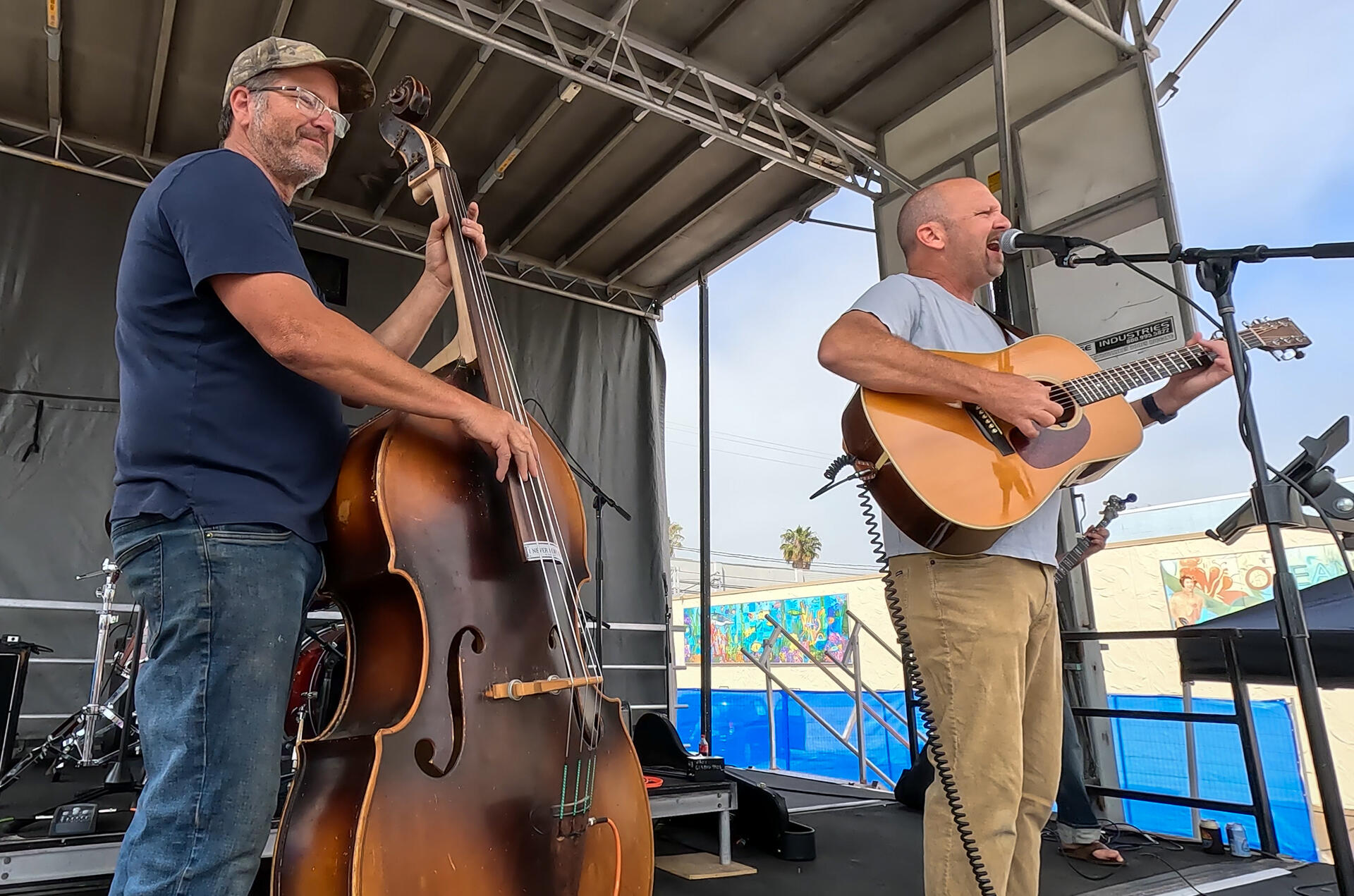 Photo of: 2024 Ocean Beach Street Fair and Chili Cook-Off - 92017 Stage and Vendors