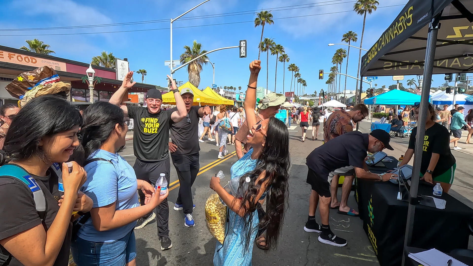 Photo of: 2024 Ocean Beach Street Fair and Chili Cook-Off - 92017 Stage and Vendors