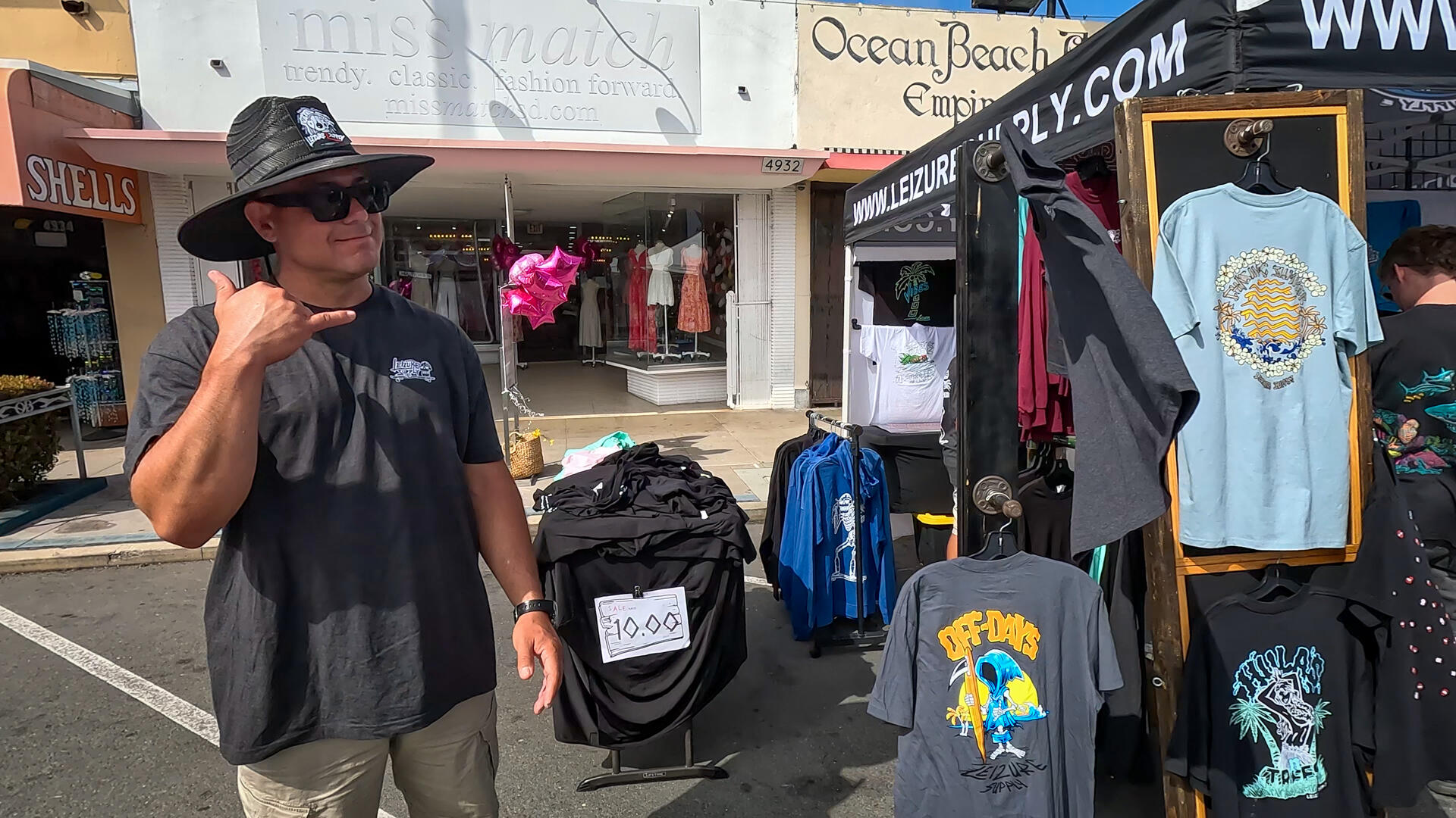 Photo of: 2024 Ocean Beach Street Fair and Chili Cook-Off - 92017 Stage and Vendors