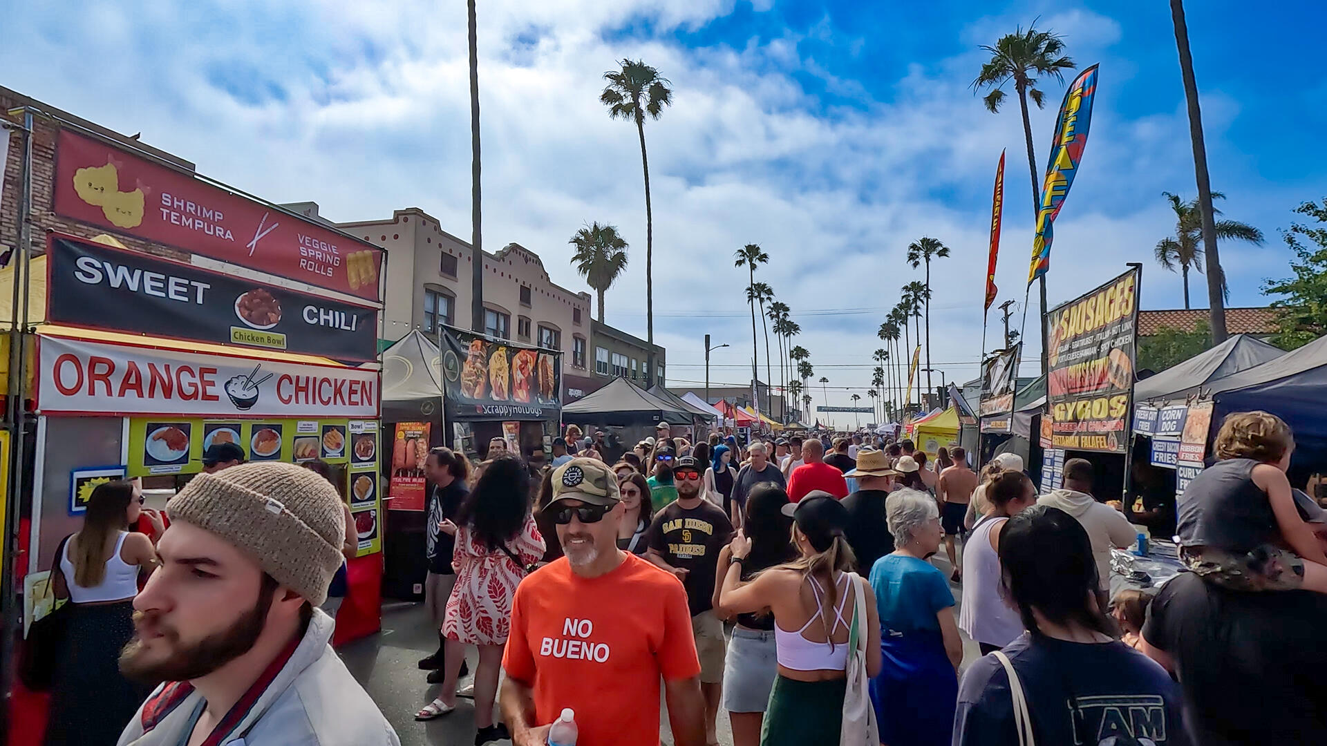 Photo of: 2024 Ocean Beach Street Fair and Chili Cook-Off - 92017 Stage and Vendors