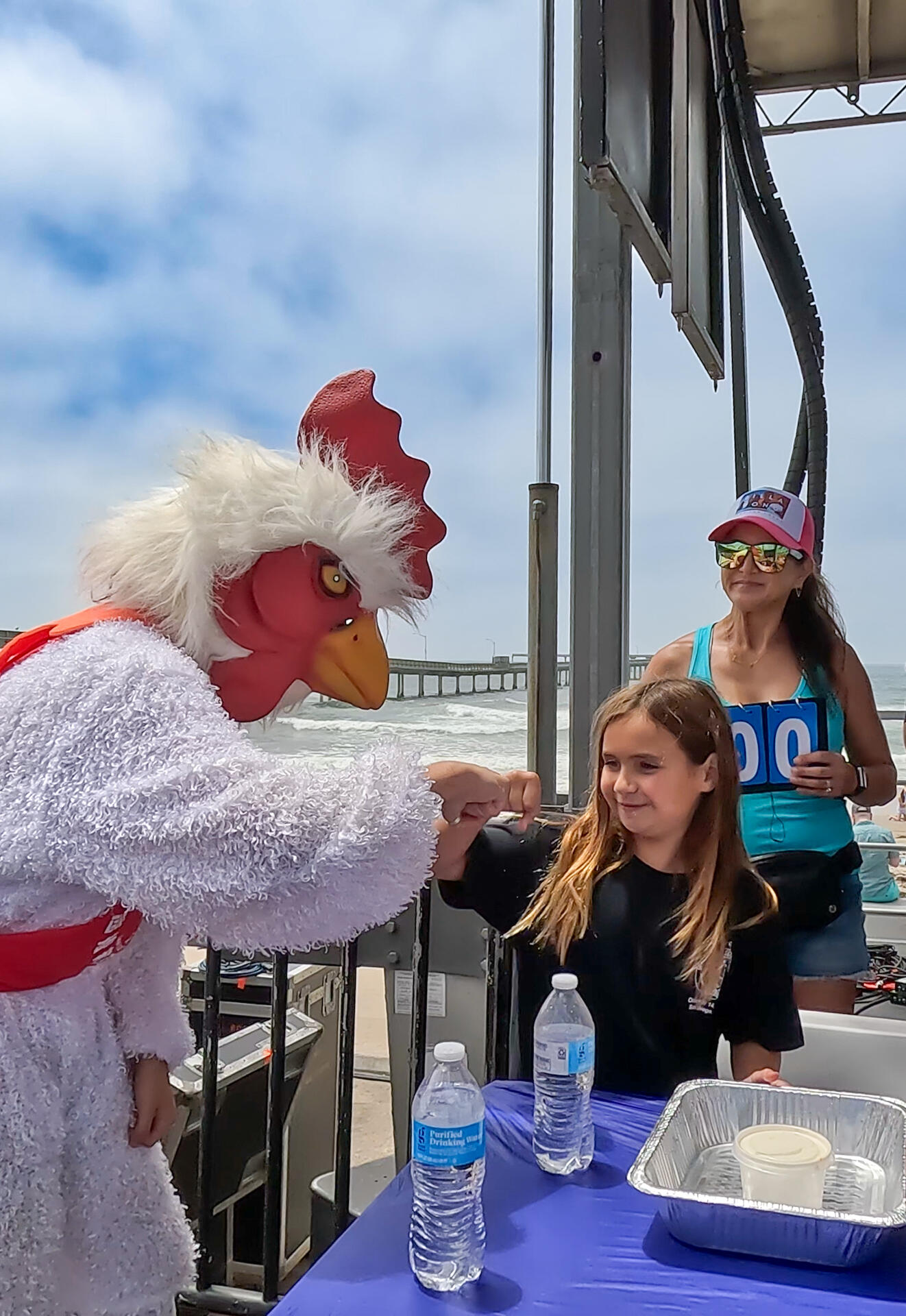 Photo of: 2024 Ocean Beach Street Fair and Chili Cook-Off - Dirty Birds Wing Eating Contest