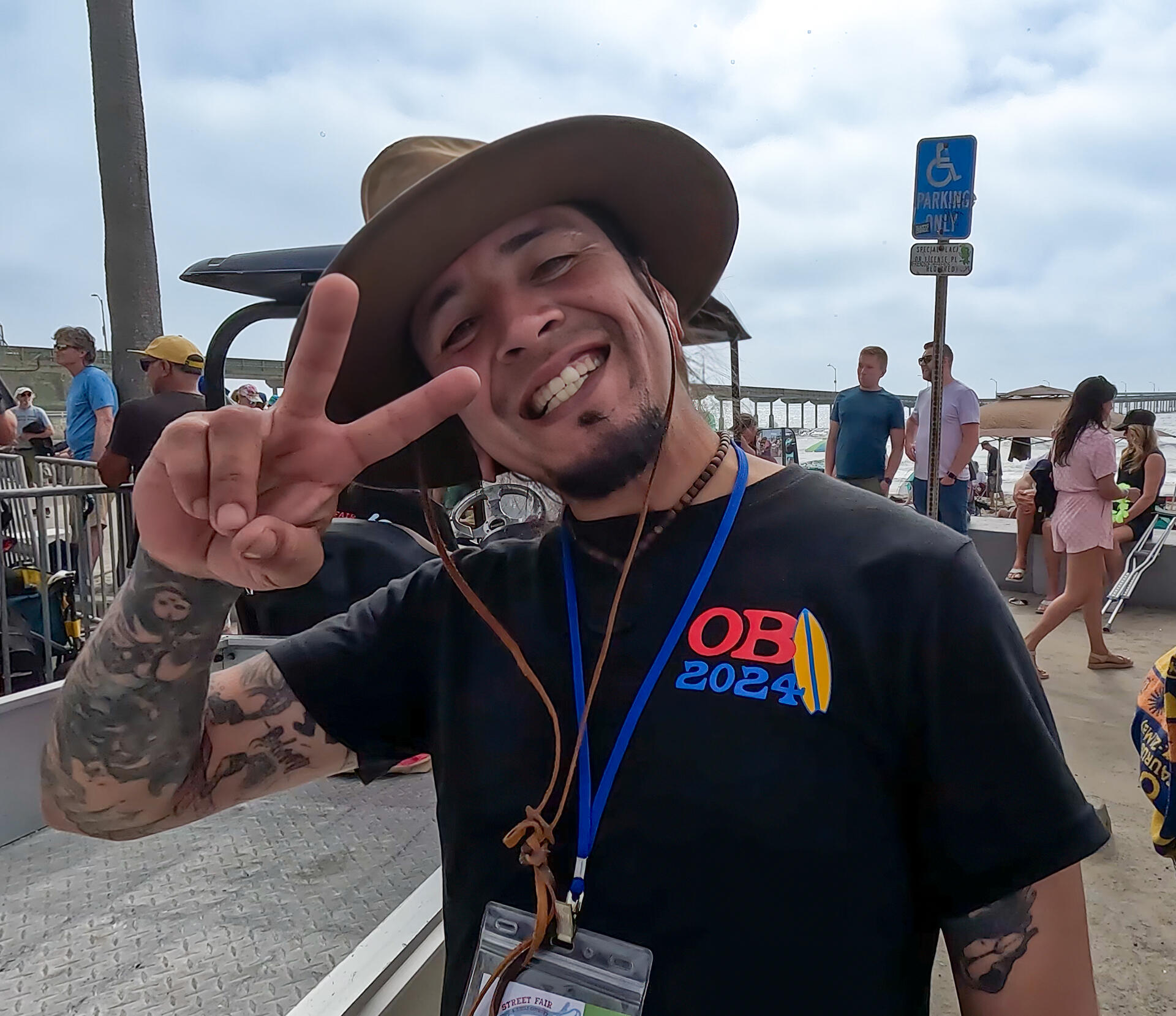 Photo of: 2024 Ocean Beach Street Fair & Chili Cook-Off - Hodad's Burger Eating Contest