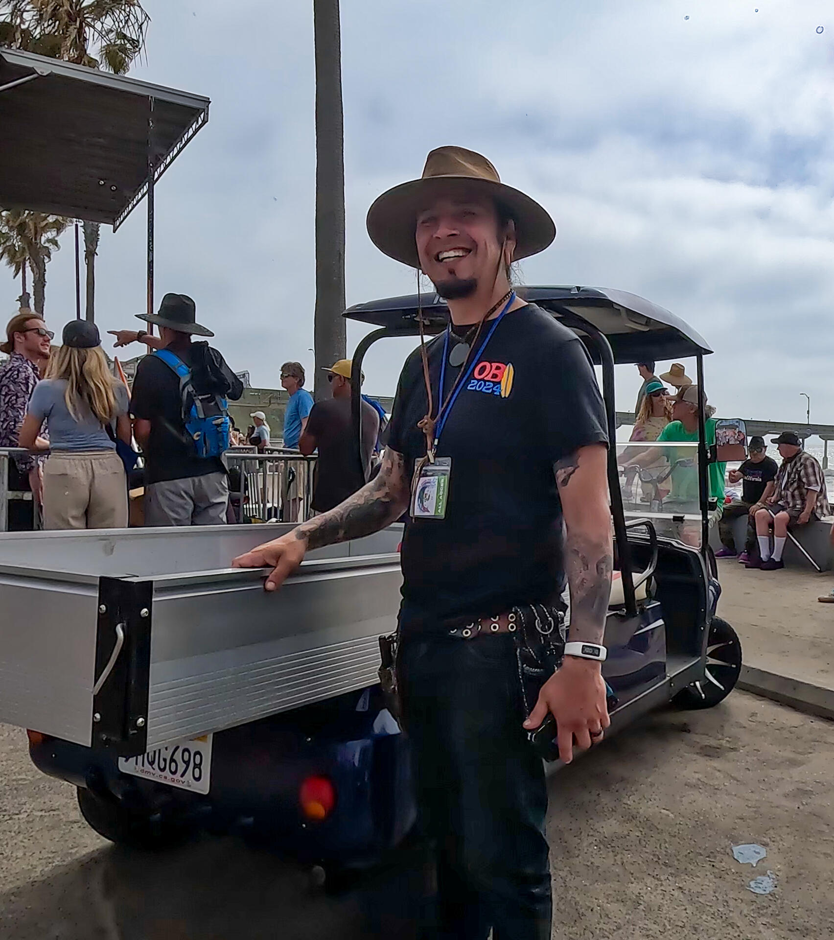 Photo of: 2024 Ocean Beach Street Fair & Chili Cook-Off - Hodad's Burger Eating Contest