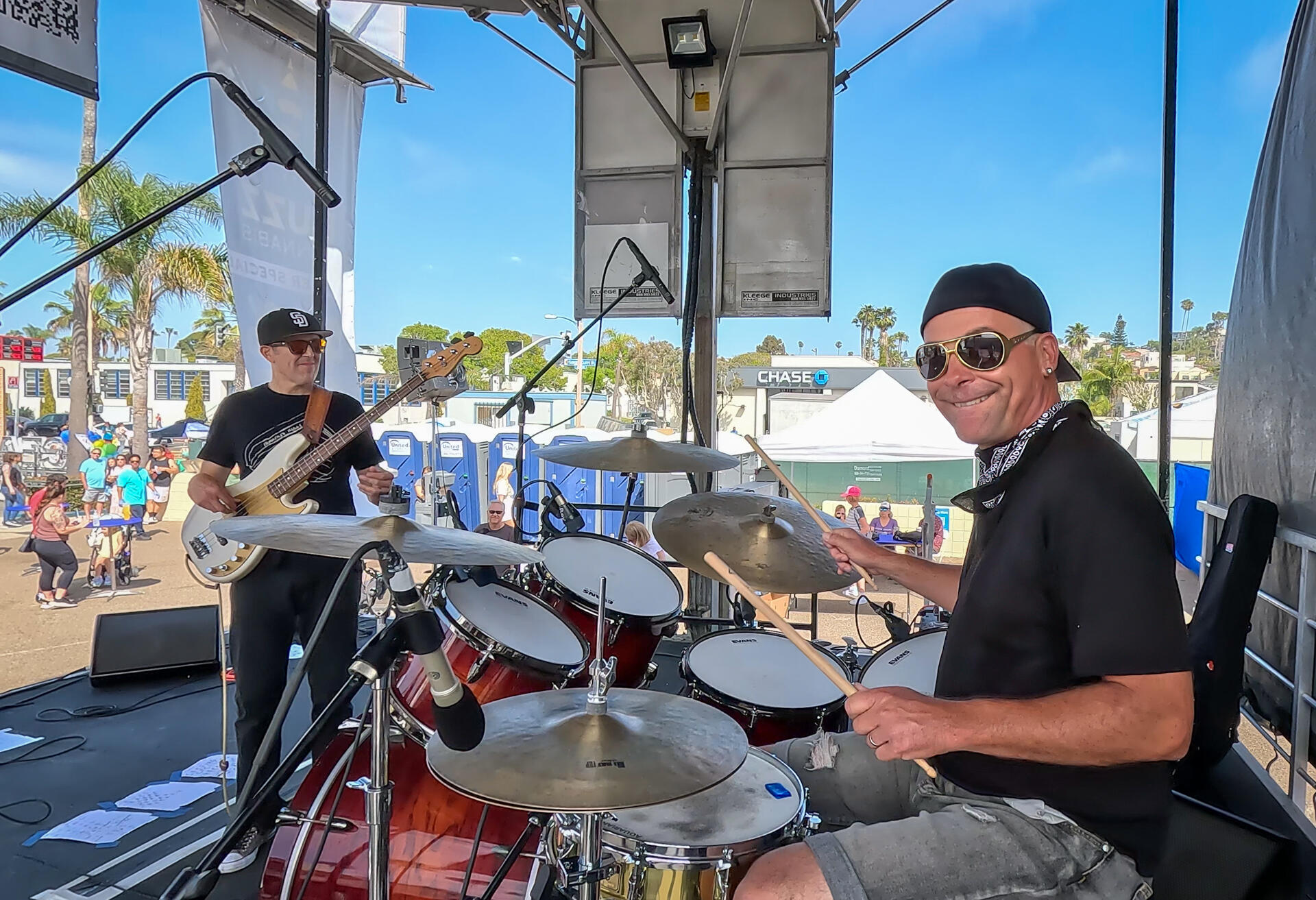 Photo of: 2024 Ocean Beach Street Fair and Chili Cook-Off - 92017 Stage and Vendors