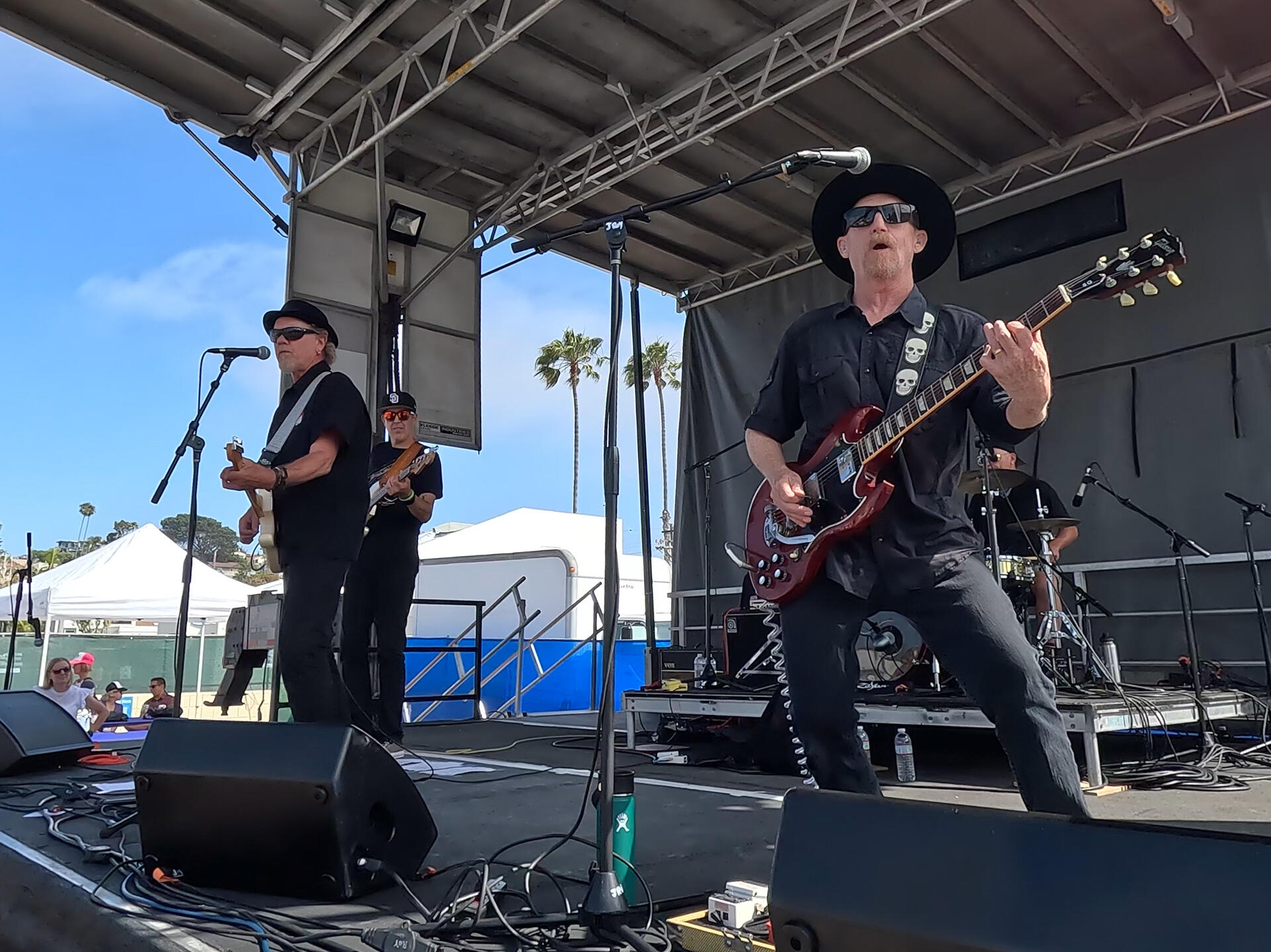 Photo of: 2024 Ocean Beach Street Fair and Chili Cook-Off - 92017 Stage and Vendors