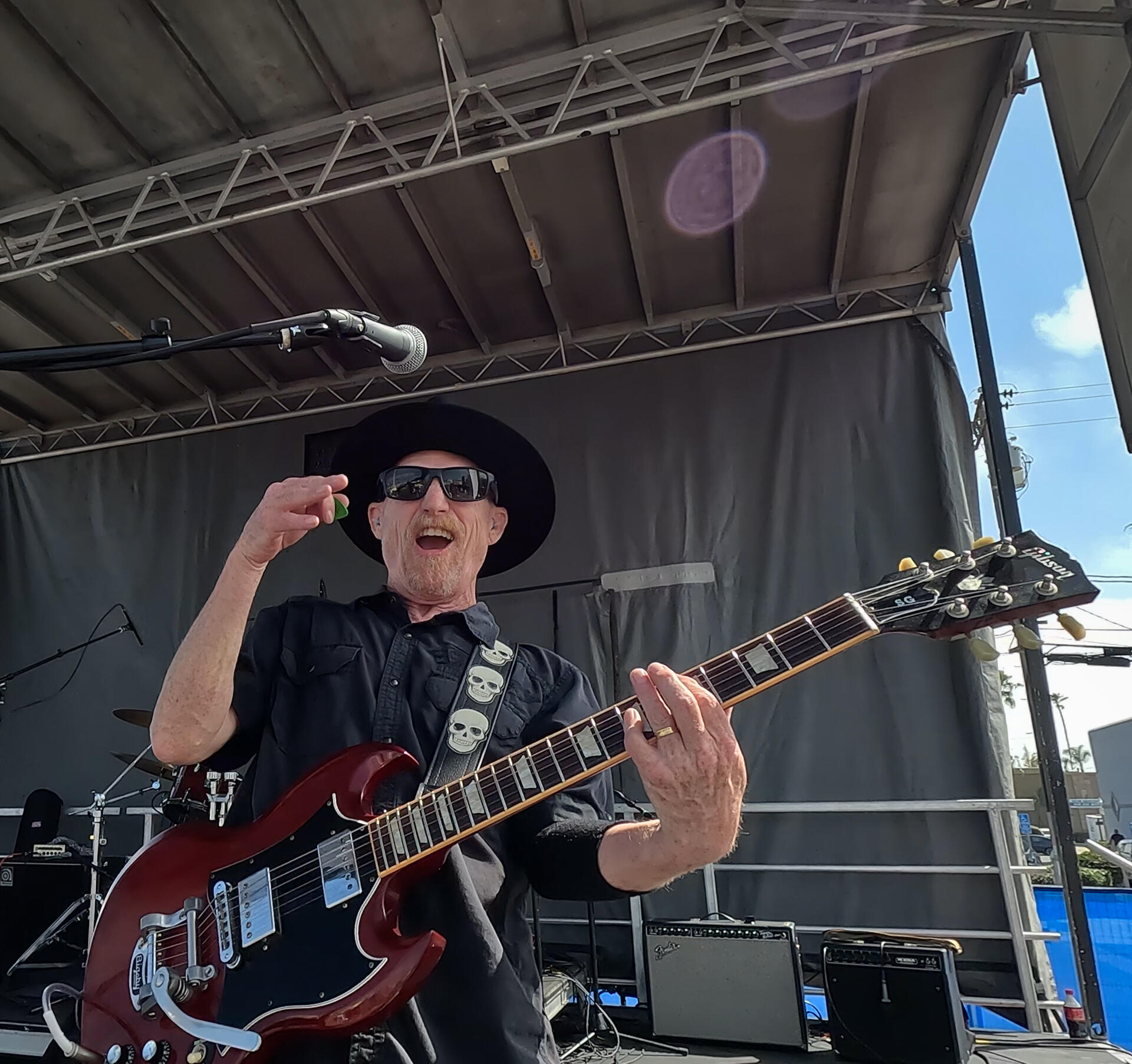 Photo of: 2024 Ocean Beach Street Fair and Chili Cook-Off - 92017 Stage and Vendors