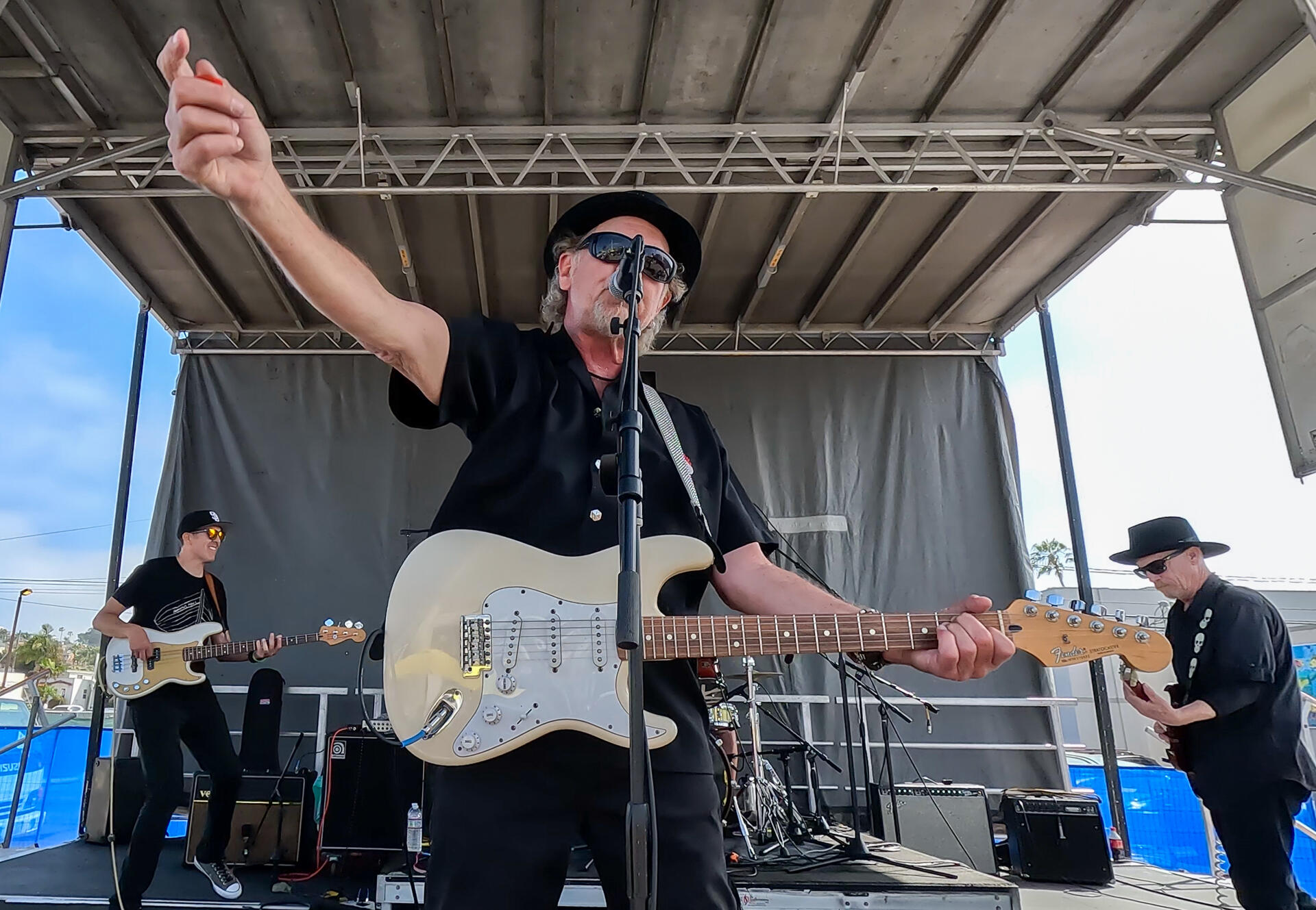 Photo of: 2024 Ocean Beach Street Fair and Chili Cook-Off - 92017 Stage and Vendors