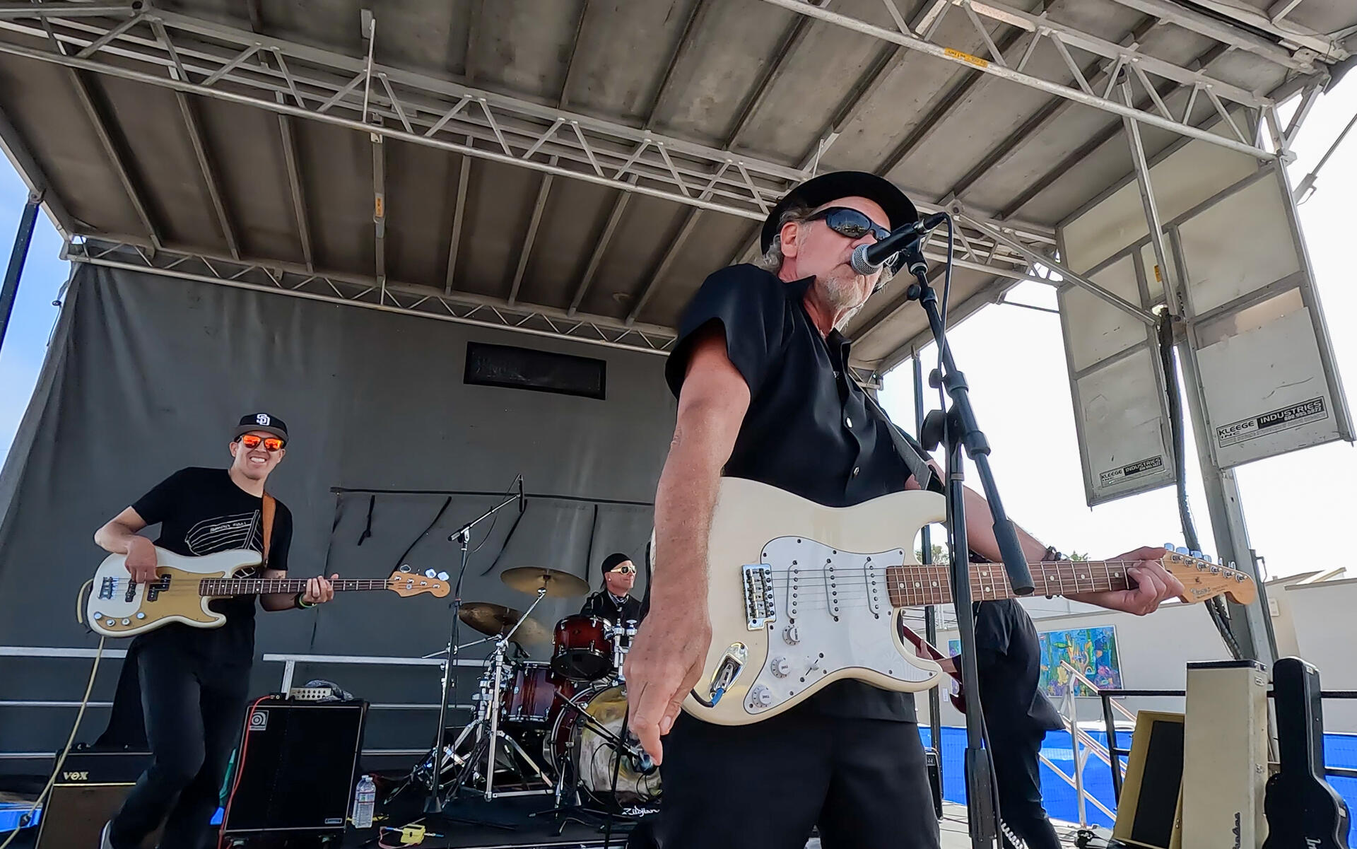 Photo of: 2024 Ocean Beach Street Fair and Chili Cook-Off - 92017 Stage and Vendors