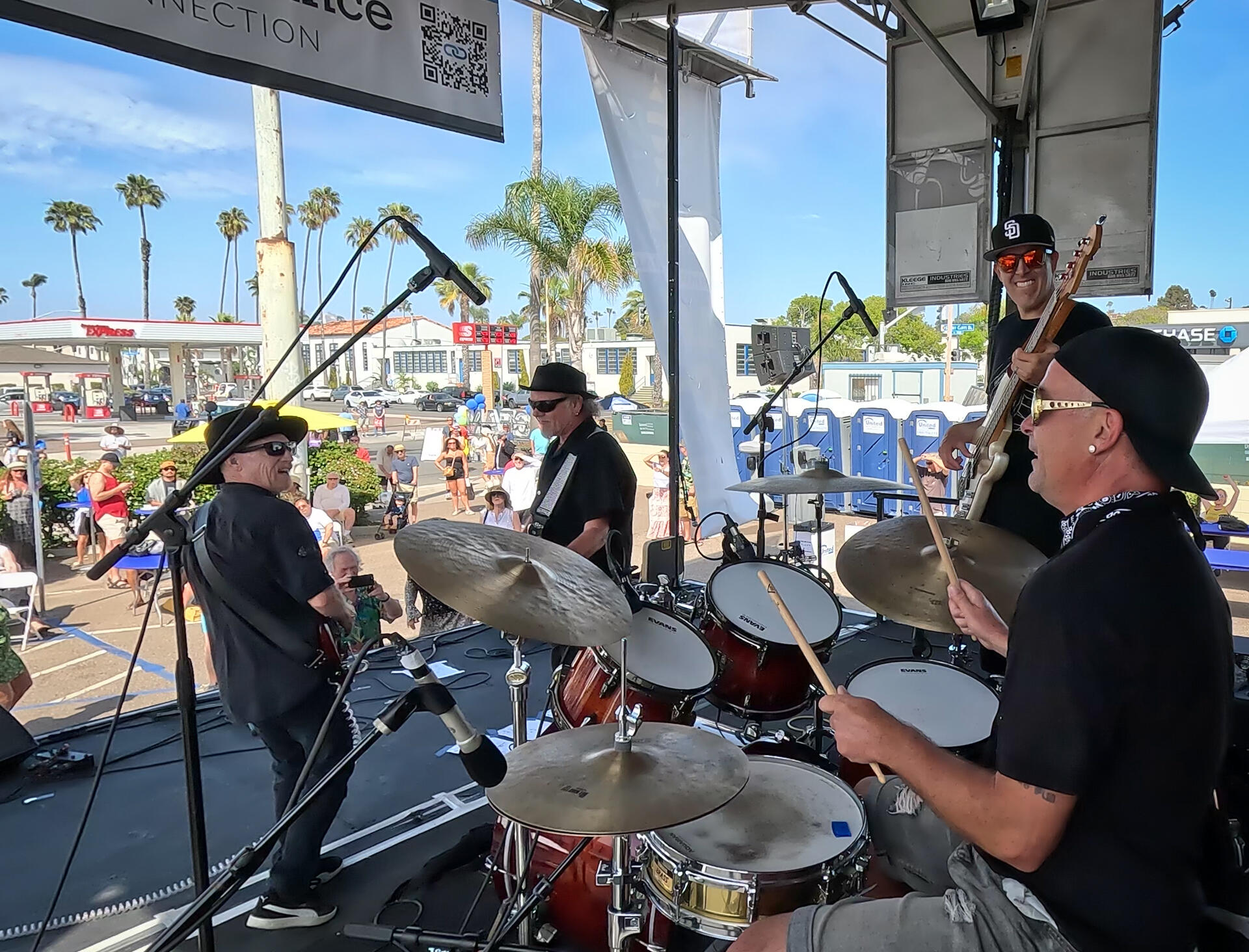 Photo of: 2024 Ocean Beach Street Fair and Chili Cook-Off - 92017 Stage and Vendors