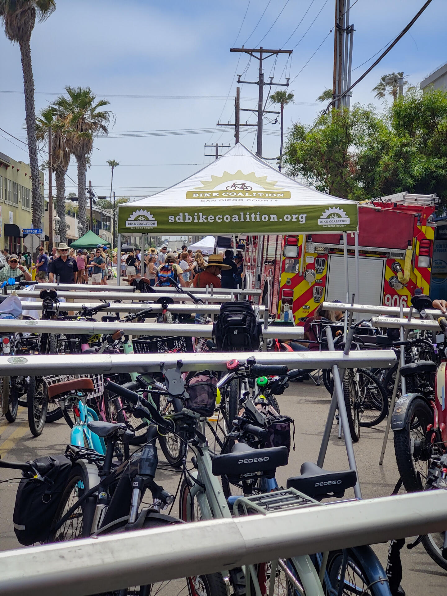 Photo of: 2024 Ocean Beach Street Fair and Chili Cook-Off - 92017 Stage and Vendors