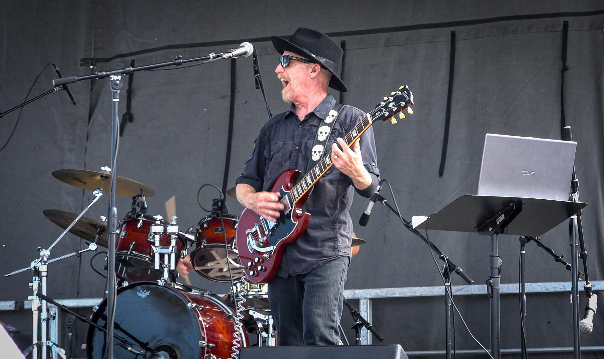 Photo of: 2024 Ocean Beach Street Fair and Chili Cook-Off - 92017 Stage and Vendors