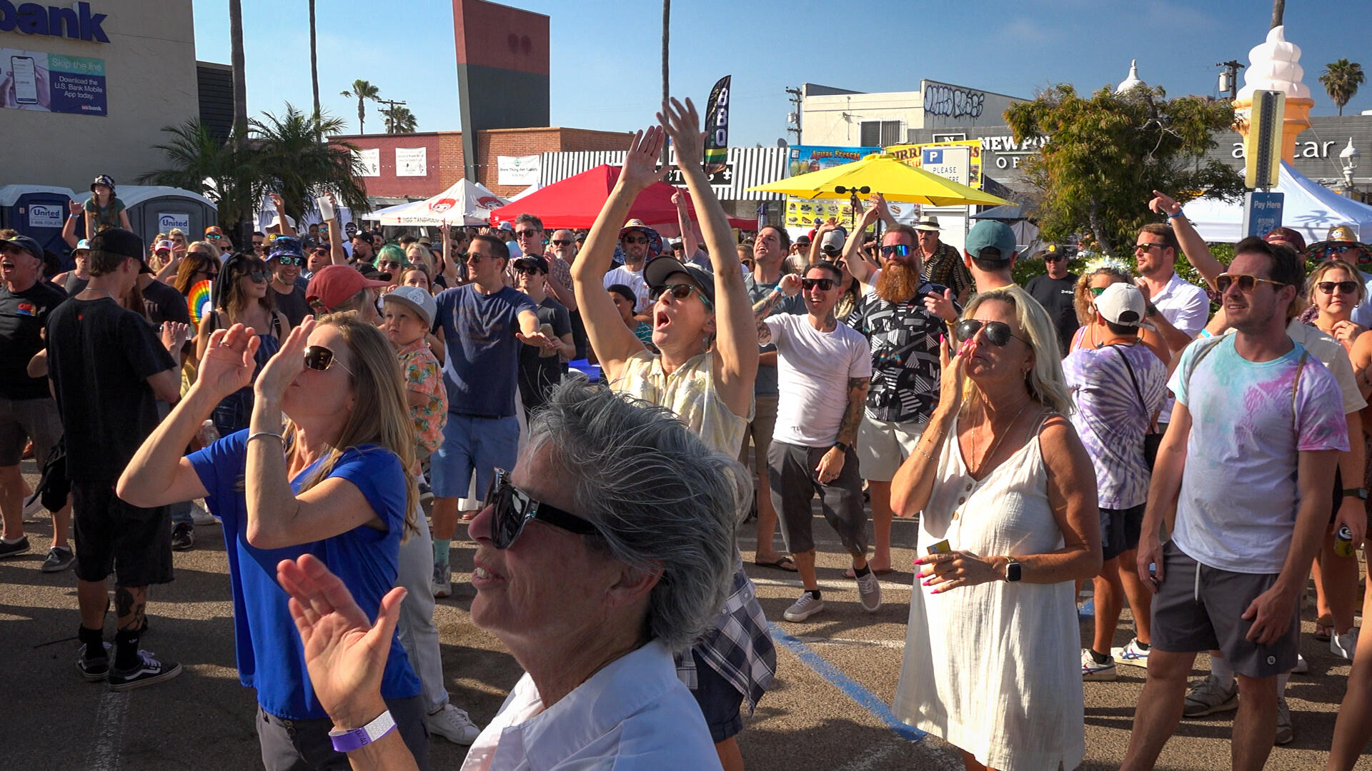 Photo of: 2024 Ocean Beach Street Fair and Chili Cook-Off - 92017 Stage and Vendors