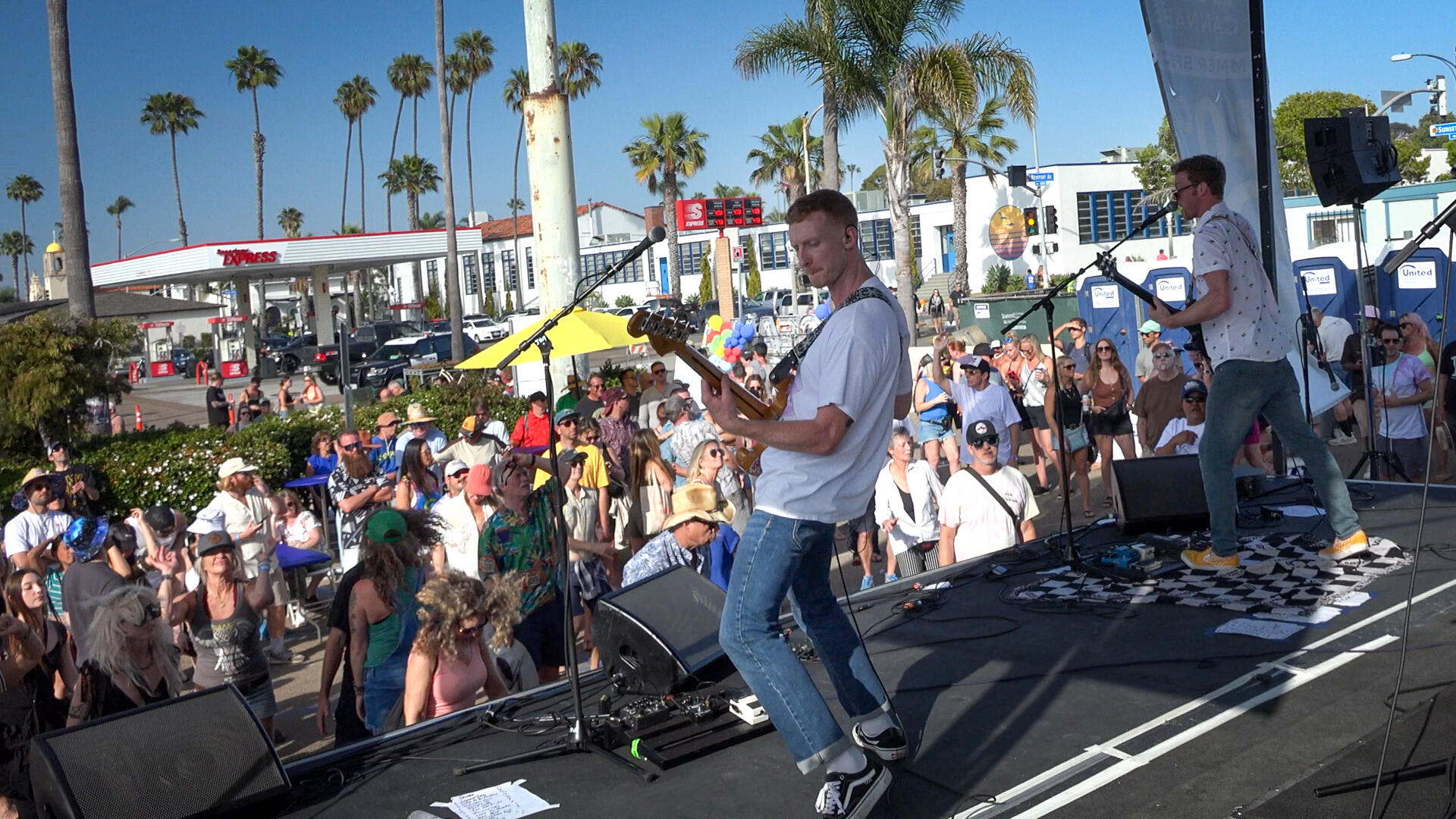 Photo of: 2024 Ocean Beach Street Fair and Chili Cook-Off - 92017 Stage and Vendors