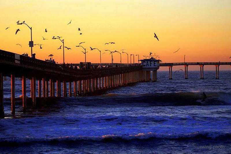 OB Pier Photo by Joe Ewing