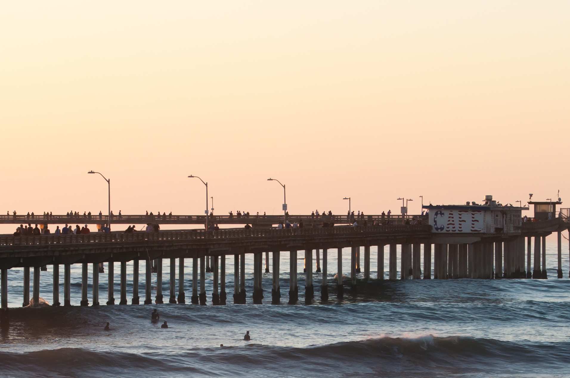 Ocean Beach San Diego Municipal Fishing Pier