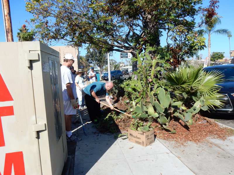 Photo of: Voltaire Corridor Volunteer Day