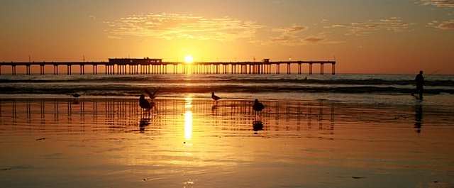 Ocean Beach San Diego Municipal Fishing Pier