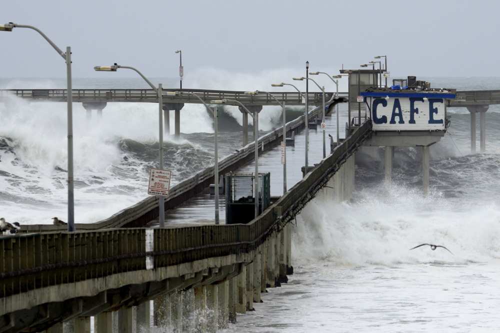 Ocean Beach San Diego Municipal Fishing Pier