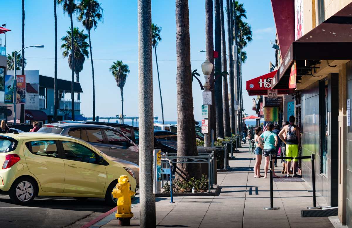 Newport Avenue Ocean Beach San Diego 92107