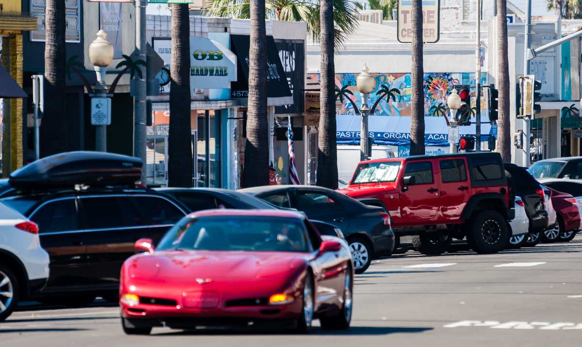 Newport Avenue Ocean Beach San Diego 92107