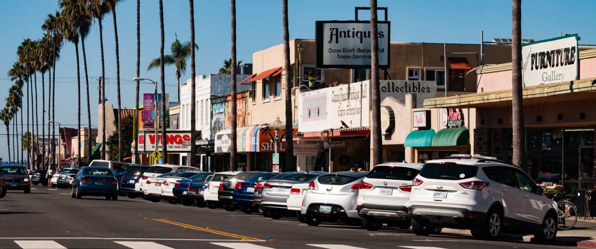 Newport Avenue Ocean Beach San Diego 92107