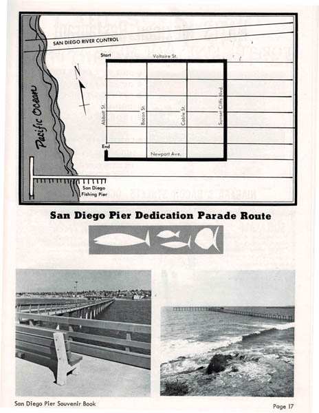 Photo of: OB Pier Opening Weekend Program - July 2-4, 1966