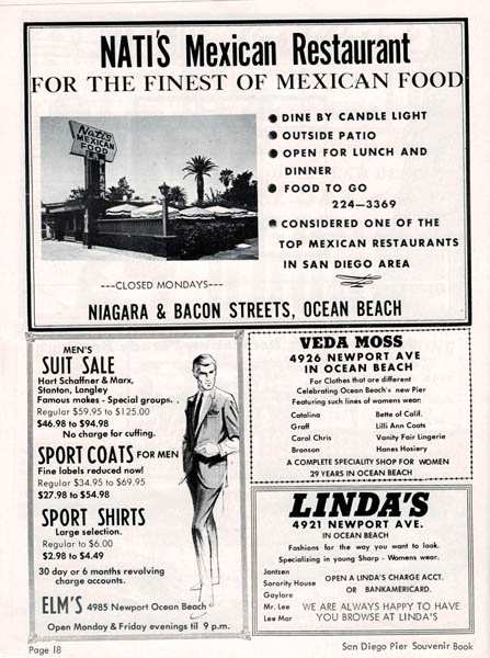 Photo of: OB Pier Opening Weekend Program - July 2-4, 1966